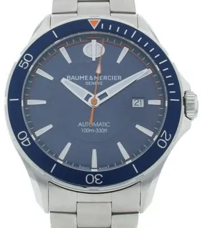 Baume & Mercier Clifton M0A10378 42mm Stainless steel Blue