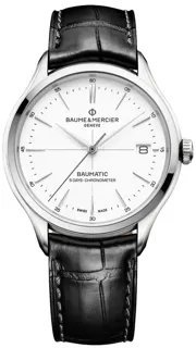 Baume & Mercier Clifton M0A10518 40mm Stainless steel White