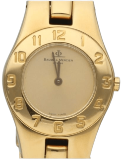 Baume & Mercier Linea Yellow gold Golden