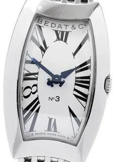 Bedat & Co Nº3 384 23mm Steel Silver