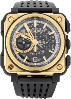 Bell & Ross BR-X1 Chronograph BR-X1-PG-CE Rose gold Skeletonized