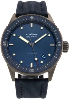 Blancpain Fifty Fathoms 5000-0240-O52A Ceramic Blue