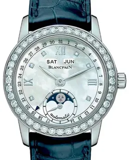 Blancpain Léman Moonphase 2360-4691A-55A Stainless steel White