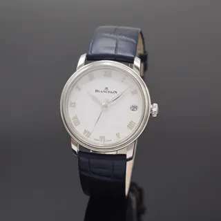 Blancpain Villeret 6127 Stainless steel White