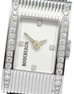 Boucheron 844855 18mm Stainless steel Silver