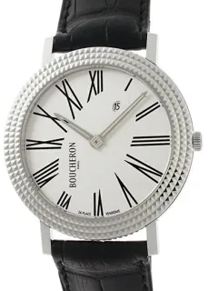 Boucheron WA010301 38mm Stainless steel Silver