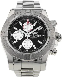 Breitling Avenger A13371 Stainless steel Black