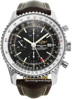 Breitling Navitimer World A2432212-B726-443X-A20BA.1 Stainless steel Black