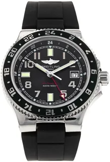 Breitling Superocean A32380 Stainless steel Black