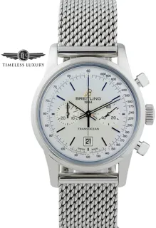 Breitling Transocean A41310 38mm Stainless steel Silver