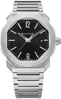 Bulgari Octo 102704 Stainless steel Black