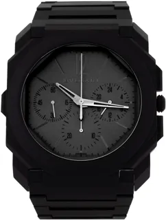 Bulgari Octo Finissimo Chronograph GMT 103278 Ceramic Black