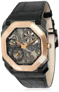 Bulgari Octo 102469 BGO40BSPGLXT/SK Stainless steel Skeletonized