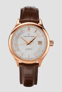 Carl F. Bucherer Manero AUTODATE 00.10908.03.13.01 Rose gold Silver