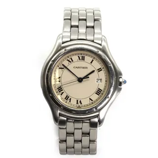 Cartier Cougar 987904 Stainless steel Cream