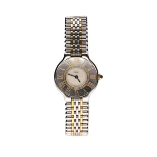 Cartier Must 21 32mm Stainless steel and Gold-plated