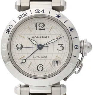 Cartier Pasha de Cartier W31029M7 Stainless steel Silver