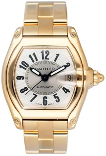 Cartier Roadster W62003V1 Yellow gold Silver