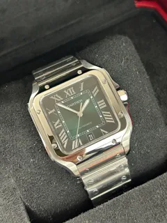 Cartier Santos de Cartier WSSA0062 Stainless steel Green