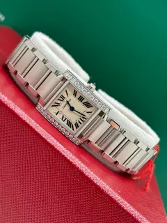 Cartier Tank Française W4TA0008 Stainless steel Silver