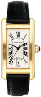 Cartier Tank Louis Cartier W2603556 Yellow gold White