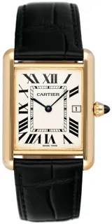 Cartier Tank Louis W1529756 Yellow gold White