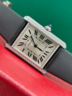 Cartier Tank Must W4TA0017 Stainless steel Silver