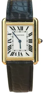 Cartier Tank Solo W5200004 Yellow gold Silver