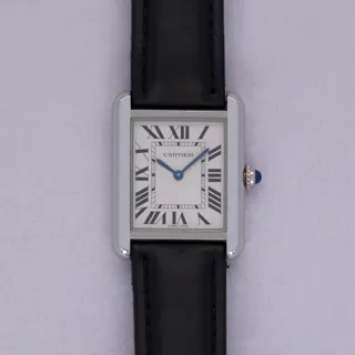 Cartier Tank Solo WTSA0053 31mm Stainless steel Silver