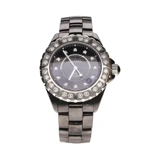 Chanel J12 43mm Ceramic and Stainless steel Black