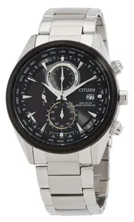 Citizen Radio-Controlled Perpetual AT8266-89E Stainless steel Black