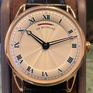 De Bethune DB25 DB25RS1 44mm Rose gold Silver