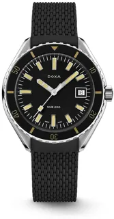 Doxa Sub 200 799.10.101.20 42mm Stainless steel Black