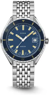 Doxa Sub 200 799.10.201.10 42mm Stainless steel Blue