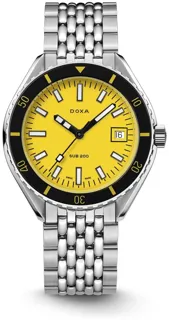 Doxa Sub 200 799.10.361.10 42mm Stainless steel Golden