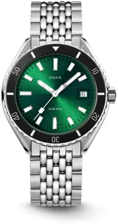 Doxa Sub 200 799.10.131.10 42mm Stainless steel Green