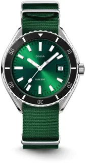 Doxa Sub 200 799.10.131.26-N Stainless steel Green