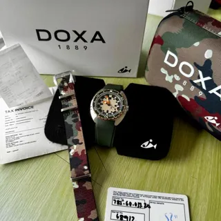 Doxa Sub 785.60.031.26 44.5mm Stainless steel Beige