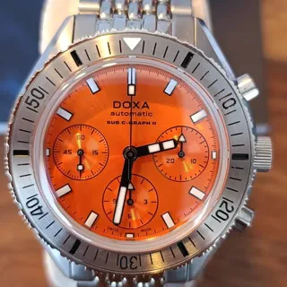 Doxa Sub 797.10.351.10 42mm Stainless steel Orange