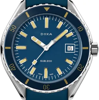 Doxa Sub 799.10.201.32 42mm Stainless steel Blue