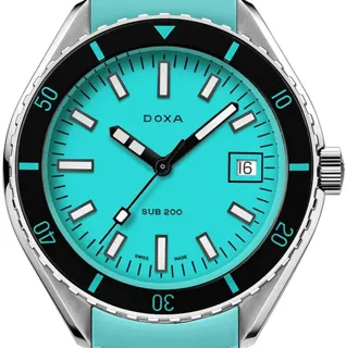 Doxa Sub 799.10.241.25 42mm Stainless steel Blue