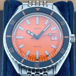 Doxa Sub 799.10.351.10 42mm Stainless steel Orange