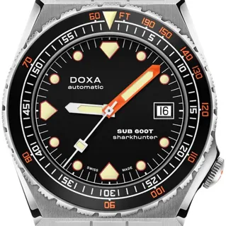 Doxa Sub 861.10.101.10 40mm Stainless steel Black