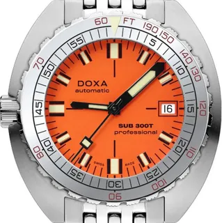 Doxa Sub 840.10.351.10-SE10 42.5mm Stainless steel Orange