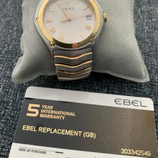 Ebel Classic 1187F41 Yellow gold and Stainless steel White