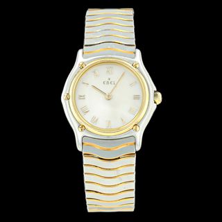 Ebel Sport 1090121 steel$750/18-carat yellow gold White