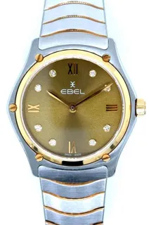 Ebel Sport Classic 1216473A 29mm Yellow gold and Stainless steel Green