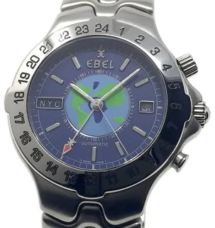 Ebel Sportwave E6122641 40mm Stainless steel Blue