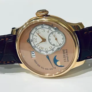 F.P. Journe Octa Octa Lune 40mm Rose gold Pink