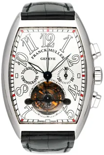 Franck Muller Cintree Curvex 7850CCT Platinum Silver